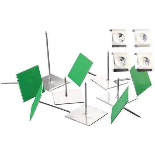 İzolasyon Askı Pimi ve pulu 4 CM Yapışkanlı galvaniz izolasyon çivisi 500 Adet