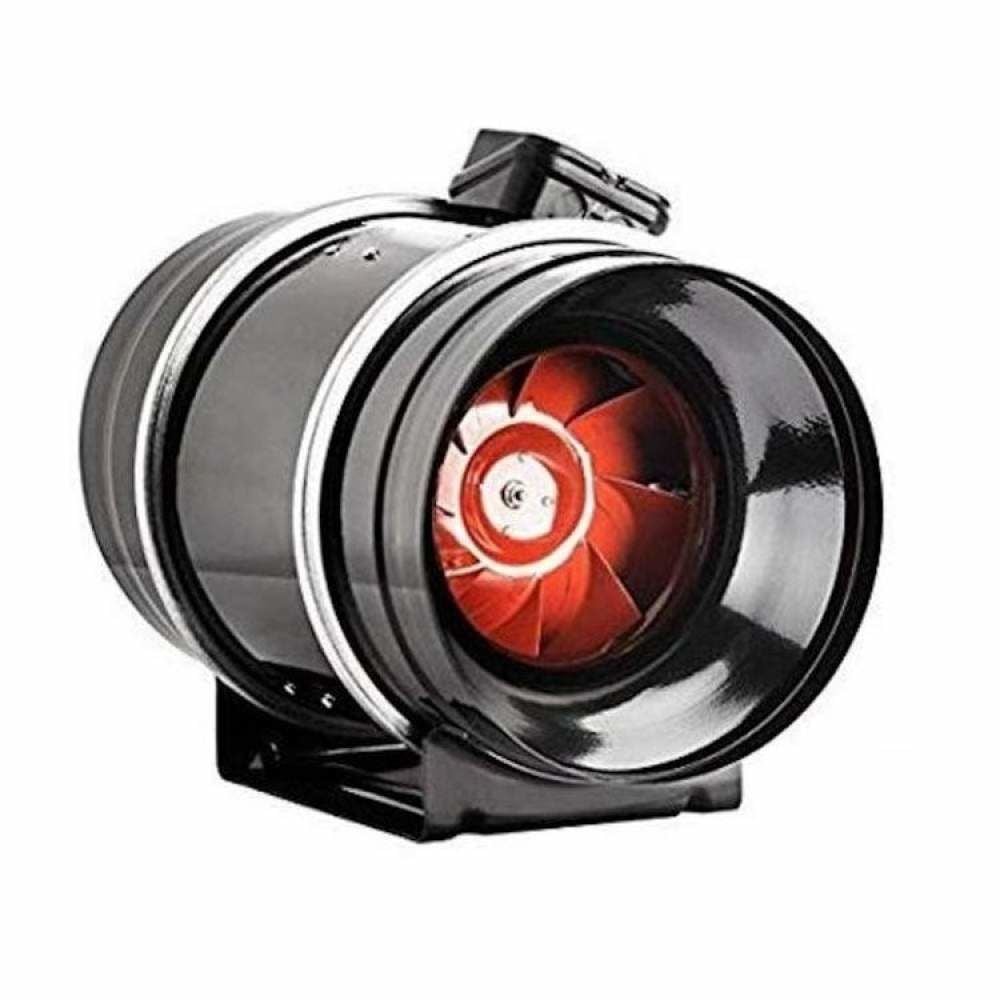 Bvn Bmfx 250 Metal Siyah Yuvarlak Kanal Fanı 1100m³/H 230v