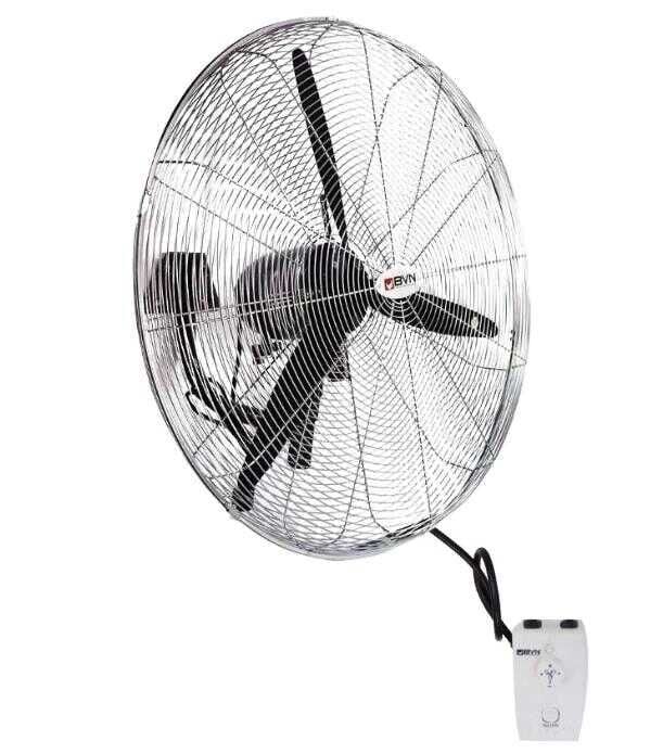 Bahçıvan BSV-D 750 75cm Siyah 3 Kanatlı Sanayi Tipi Duvar Vantilatör