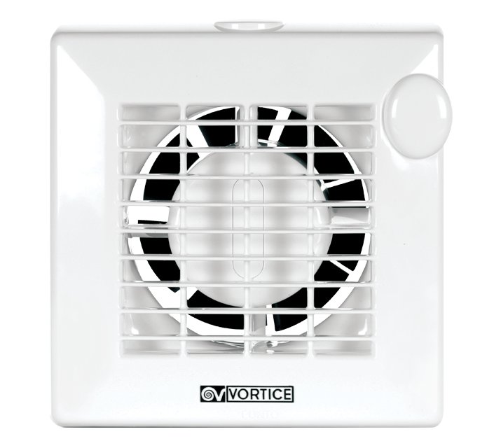 VORTICE PUNTO  M 150/6'' Punto Banyo Aspiratörü,  Ø 156 mm çaplı,  335 m³/h debili banyo, wc fanı