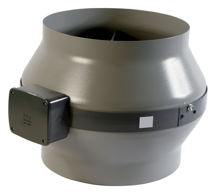 VORTICE CA 100 MD Metal Gövde Yuvarlak Kanal Tipi Radyal Fan,  220 m³/h debili fan