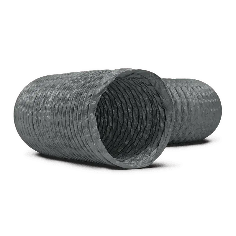 AFS PVCAFS.M İzolesiz PVC Flexible Hava Kanalı 10M Esnek PVC Havalandırma Borusu